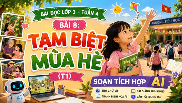 Bài giảng AI Tạm biệt mùa hè - Ứng dụng AI để khởi động hấp dẫn học sinh
